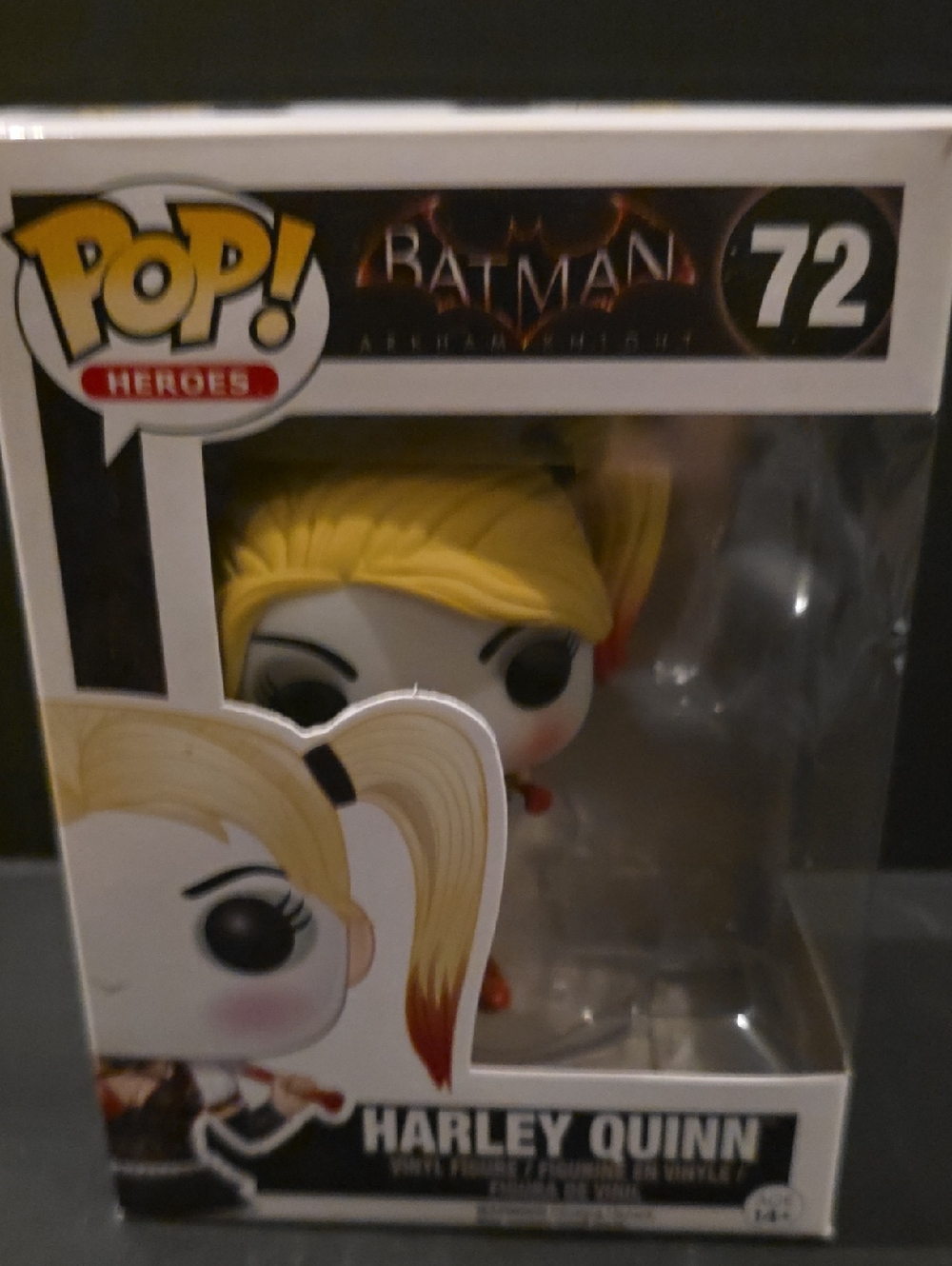 Funko Harley Quinn Pop! Vinyl Figure - Yellow with Red Tips